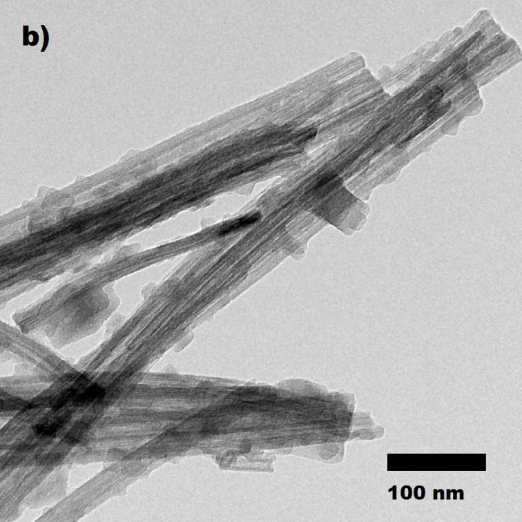 Na temelju stehiometrije berlinskog modrila (Fe 4 [Fe(CN) 6 ] 3 ), iz podataka o masenom udjelu željeza izračunat je maseni udio berlinskog modrila u modificiranim nanocjevčicama, prema formuli: w Fe