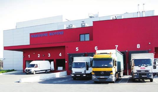 12 Logistika Narodnih novina d.d. Narodne novine d.d. ukupno raspolažu s preko 10.