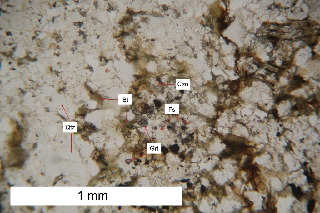 Slika 6-5. Mikrofotografija filonita (uzorak KR 1C; N).