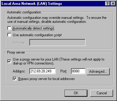 Proxy Server koji ima tri uloge: Da ostatku LAN-a obezbijedi pristup