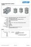 kompaktni magnetni cilindar sa priborom serije NSK tip konstrukcije kompaktni magnetni cilindar opciono u skladu sa UNITOP standardom ili ISO gl