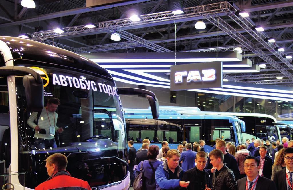 AUTOBUSI BUSWORLD RUSSIA NEKI ĆE MOŽDA STIĆI Modernizovana garmoška na gas U Moskvi je prikazan prototip nove generacije gradskog niskopodnog zglobnjaka na