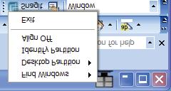 4. Optimizacija slike Povuci i ispusti prozore Kada se particije konfiguriraju i odabere opcija Poravnaj s particijom, na područje se može povući prozor koji će se automatski poravnati.