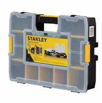 STST1-71197 STANLEY KUTIJA ORGANIZATOR SORTMASTER 9,5X1,4X1,5 CM Samostalni organizator ili u 1 spojivi Sigurne