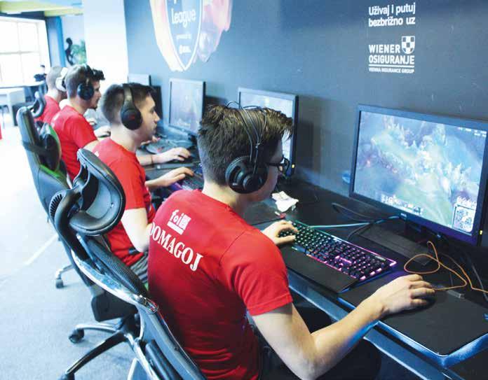 37 GLOBALNO POPULARNE IGRE HIT NA SVEUČILIŠTU U ZAGREBU Student hrle na e-sport natjecanja Pše: Dražen Maleš V deogre predstavljaju jednu od najbrže rastućh ndustrja današnjce, a natjecanja u njma