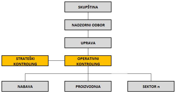 Glavni cilj koji je na samom početku postavljen je uvođenje kontrolinga kao nove organizacijske jedinice koja bi se na jednom mjestu bavila aktivnostima i procesima koji su se prije odvijali unutar