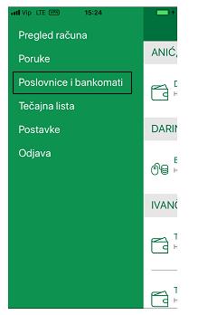 Sberbank bankomata i poslovnica koje su Vam najbliže s obzirom na Vašu trenutačnu lokaciju Prikaz Sberbank