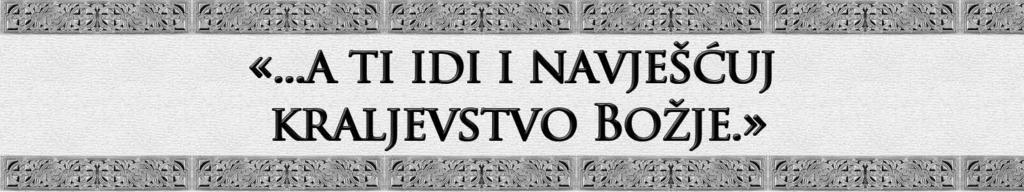 Današnje čitanje iz Prve knjige o Kraljevima i Evanđelje govore nam o osobinama koje mora posjedovati prorok Božji, tj. čovjek koji želi navješćivati drugima kraljevstvo Božje.