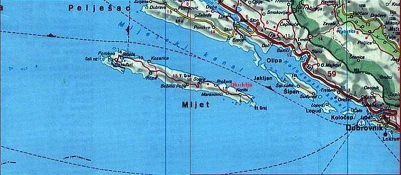 Područje parka obiluje tragovima drevne naseljenosti, te brojnim kulturno-povijesnim spomenicima. [ http://www.npkrka.hr ] 4. Mljet (11. 11. 1960.) 53.