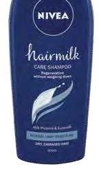 Nivea hairmilk šampon za kosu Nivea lak za
