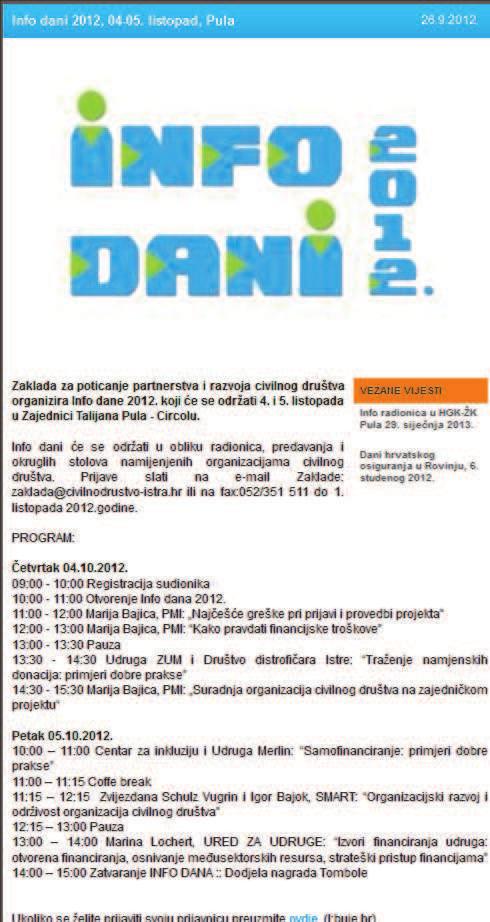 che rilevan! del se"ore civile Circa 60 partecipan! sono sta! informa! sulle a"ualità nel se"ore civile Nell organizzazione delle Giornate informa!ve sono sta! ingaggia!