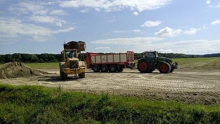 Slika 30. Raspodjela karbokalka prikolicom Annaburger vučenom teškim traktorom Fendt 930 (vlastiti izvor) 3.1.5.