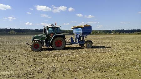 raspodjele ne mora nužno značiti smanjenje količine gnojiva, no zasigurno će doprinijeti dobivanju homogenijeg tla. Slika 36.
