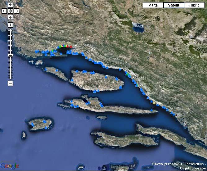 2. PODRUČJE I METODE ISPITIVANJA 2.1. Područje ispitivanja Odlukom Skupštine Splitsko-dalmatinske županije određene su morske plaže na kojima će se provoditi praćenje kakvoće mora. U 2012.