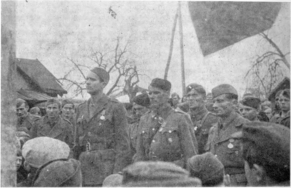 Proslava 27-e godišnjice Crvene armije 23. februara 1945.