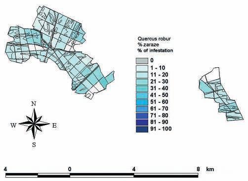 M. Id`ojti}, M. Glava{, M. Zebec, R. Pernar, P. Beuk & I. Prgi}: INTENZITET ZARAZE @UTOM I BIJELOM... [umarski list br. 9 10, CXXX (2006), 399-409 Slika 6.