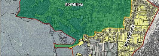 Ovo je specifično područje naselja Koprivnica koje se od drugih dijelova izdvaja tipologijom gradnje te brzinom i načinom transformacije namjene i korištenja prostora iz kultiviranog pejzaža