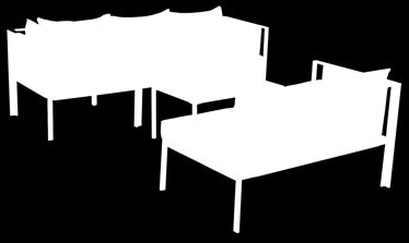 dim. 110x63x76cm + dvije stolice dim.