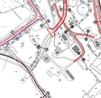 izmjena koridora prometnica u kartografskom prikazu 2.1.