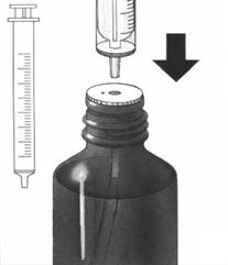 izmjeriti: - Za 1 ml ili manje lijeka, upotrijebite