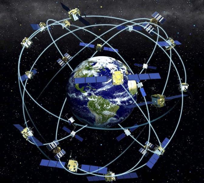 Slika 10. Položaj satelita u orbiti Izvor: http://wordlesstech.com/wp-content/uploads/2013/10/how-gps-works-1.jpg Slika 10. prikazuje položaj satelita u orbiti.