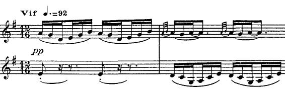 Page16 4.2. Analiza 4.2.1.1. Prélude Njem. präludium, prev. vorspiel Preludij je kratko glazbeno djelo čija forma ovisi od djela do djela.