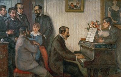 Page8 Tih godina, Ravel je skladao svoja poznata djela poput Pavane pour une infante defunte te dirigira prvi puta uvertiru Sheherezade.