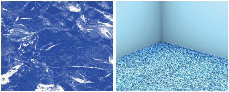 opcija: binacija dno Carrara, stranice bele ili svetlo plave 0,8mm debljine GARANTOVANO