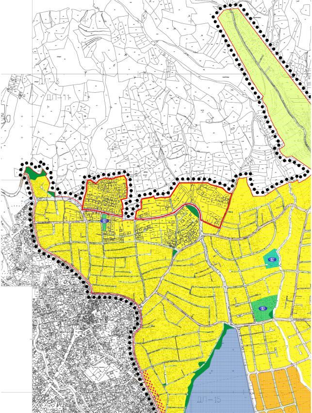 ПЛАНИРАНA НАМЕНА ПРОСТОРА Подручје предметног Плана детаљне регулације, према Плану генералне регулације зоне 5 у Врању, припада рубној зони, урбанистичкој целини становање малих густина.
