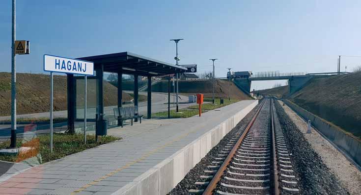 gradilište Projekta izgradnje nove željezničke pruge za prigradski promet Gradec - Sveti Ivan Žabno, sufinanciranog sredstvima EU fondova. Vozeći se TMD-om od Gradeca do Sv.