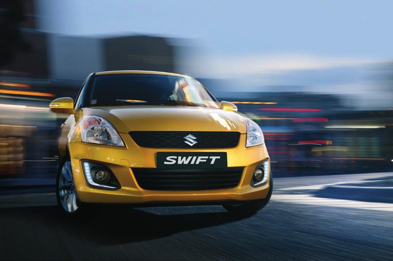 Swift upravljivost Nova, zrelija sportska nota u upravljanju Swiftom uliva vozaču više samopouzdanja.