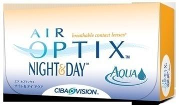 4 AIR OPTIX Night & Day Aqua Leća u kutiji 3 ili 6 Leće za mjesečnu izmjenu, mogu se besprekidno nositi do 30 dana B.C. 8,4/8,6 i noći.