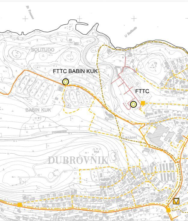 3.2 Prometna i komunalna infrastrukturna mreža - Telekomunikacije Opis izmjena: Na kartografskom prikazu dopunjena je postojeća