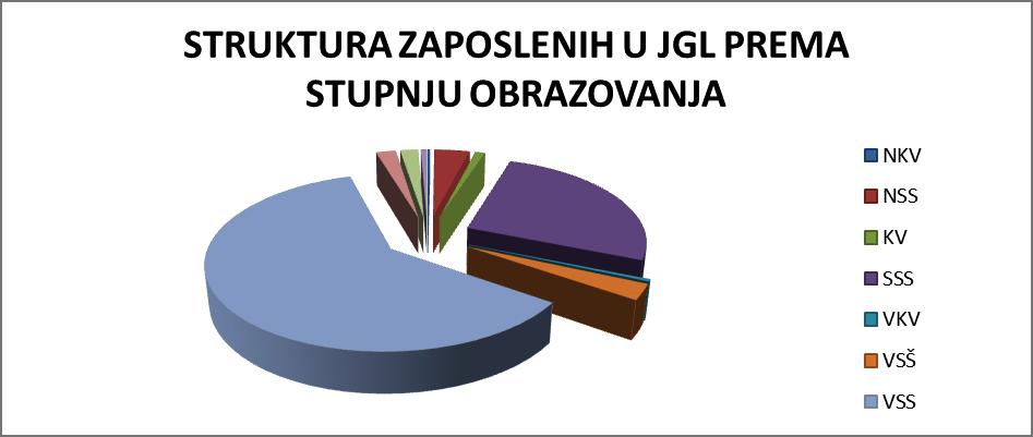 Prikaz je zanimljiv i kada pogledamo strukturu top menadžmenta kojeg čini oko 55% žena, a 45% muškaraca, te prosječnu dob zaposlenika koja je 37 godina. Preko 60% zaposlenih ima visoko obrazovanje.