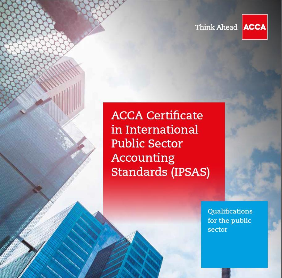 Uža lista ACCA za prijedloge Kurs je zasnovan na našem globalno priznatom sertifikatu iz standarda IPSAS.