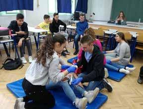 Aktivno sudjelujemo u projektu Hrvatske mreže škola koje promiču zdravlje