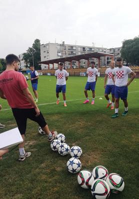 Penava i Marko Kikić, fizioterapeut Zlatko Lozer i team menadžer Sandro Šoronda.