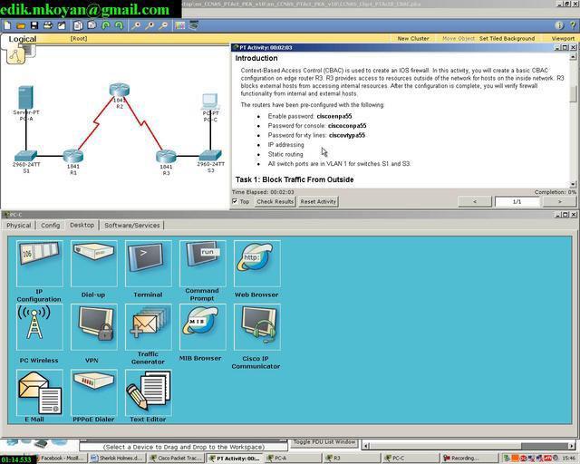 korišćenje Simulacija IOS neredbi na Cisco
