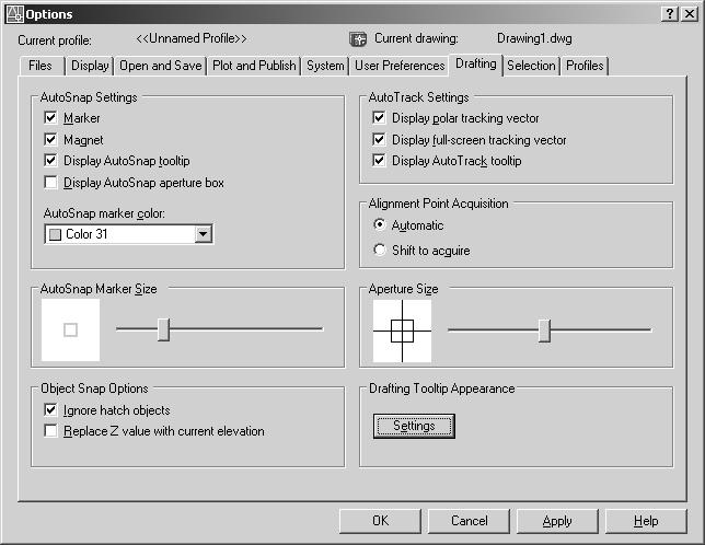 1014 DODATAK A INSTALIRAÇE I PODEÃAVAÇE AUTOCAD-A DUGME HIDDEN LINE SETTINGS SAVET Pritisnite dugme Hidden Line Settings da biste otvorili istoimeni okvir za dijalog u kom moæete podeãavati izgled 3D