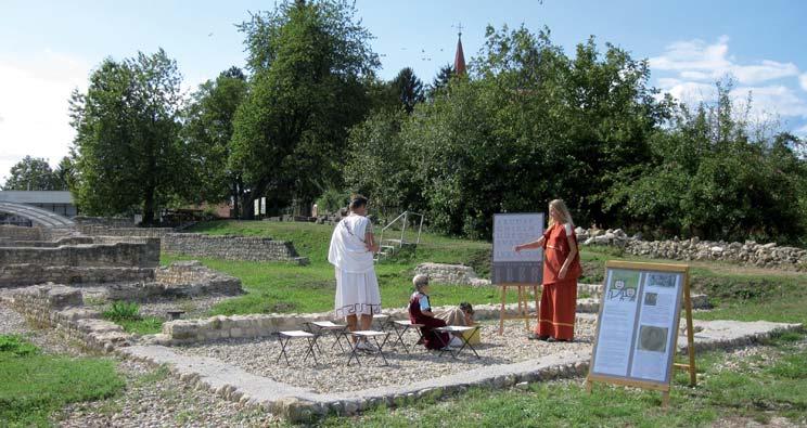 ARHEOLO KI PARK ANDAUTONIJA DORA KU AN PALJ, ARHEOLO KI MUZEJ U ZAGREBU U rimsko vrijeme, od 1. do 4. stoljeêa poslije Krista, srediπte danaπnjeg zagrebaëkog podruëja bio je grad Andautonija.