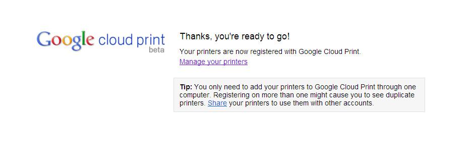 6. Pod Classic Printers (Klasični štampači) kliknite na Add printers (Dodaj štampače). 7. Prijavite se na Google nalog. 8.