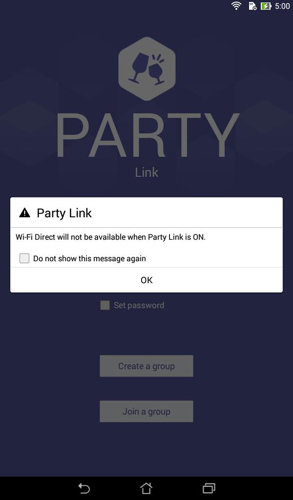 Party Link Omogućite Party Link i delite fotografije u realnom vremenu bilo pravljenjem grupe ili pridruživanjem postojećoj grupi.