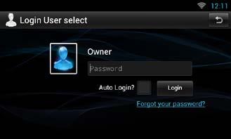 Kada odaberete opciju Administrator ili Gost, ne trebate unijeti lozinku. 3 [Auto Login?] (automatska prijava?