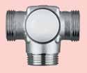 Grejanje, Klimatizacija CALIS-TS-Trokraki ventil za termostatsko regulisanje kvs Dim. CALIS-TS-trokraki ventil Ravno zaptivanje, sa kapom, cevni priključci se naručuju posebno.