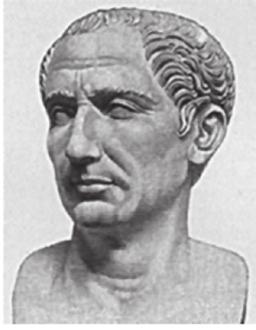 Šifriranjem se služio i znameniti rimski vojskovođa i državnik Gaj Julije Cezar.