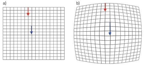 Primjena 2D digitalne analize slike za mjerenje pomaka i širina pukotina na AB elementima a pomak točke u sredini kadra je veći od realnog.