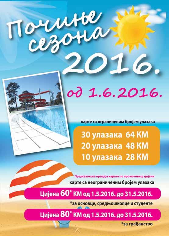 28 28. i 29. maj 2016. GLAS SRPSKE @EQEZNICE REPUBLIKE SRPSKE AD DOBOJ Broj : I-2.8783 /16 Dana: 27.5.2016. godine Na osnovu ~lana 7. ta~ka l) Zakona o javnim preduze}ima ("Slu`beni glasnik RS", br.