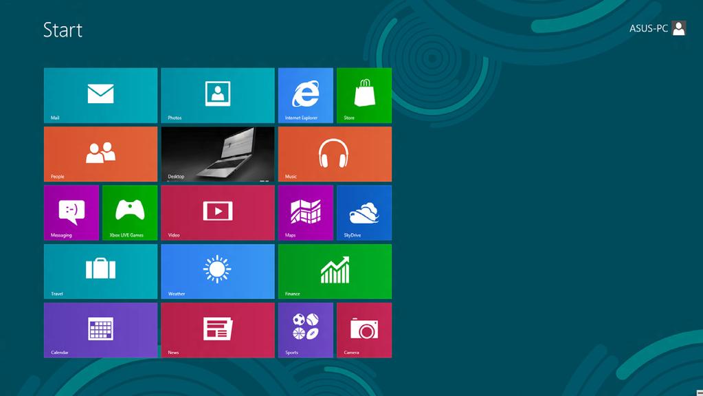 Windows UI Windows 8 dolazi sa korisničkim interfejsom koji se bazira na pločicama, što vam omogućava da organizujete Windows aplikacije i jednostavno im pristupite sa početnog ekrana.