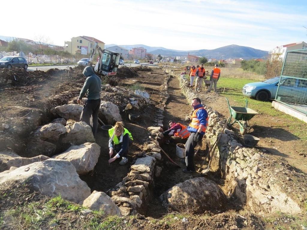 Radovi na lokalitetu Od stacionaže 3 + 360 prema