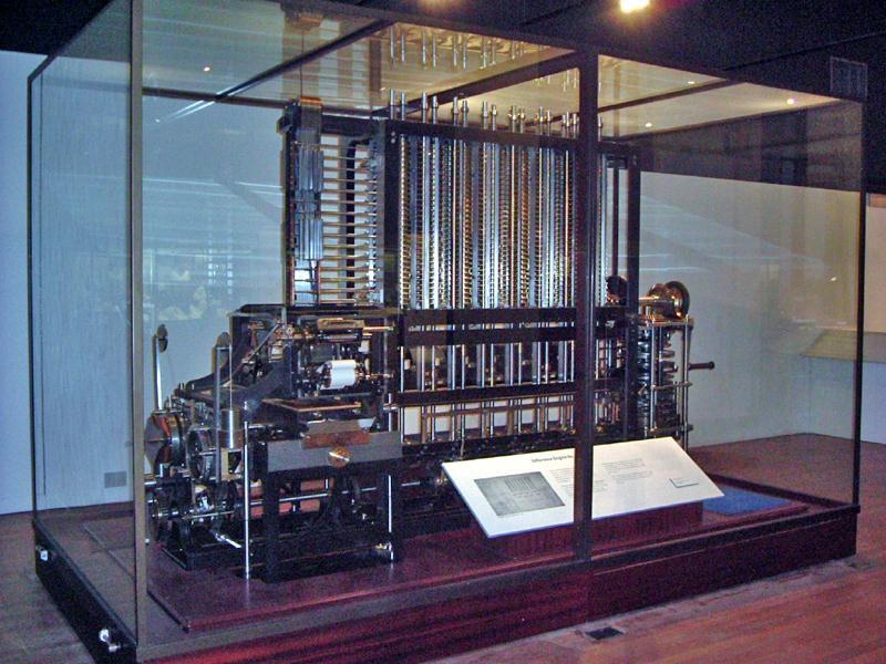 су први рачунари, додуше механички, али ипак истински рачунари. У ствари његове машине нису биле завршене због личних и финансијских проблема.